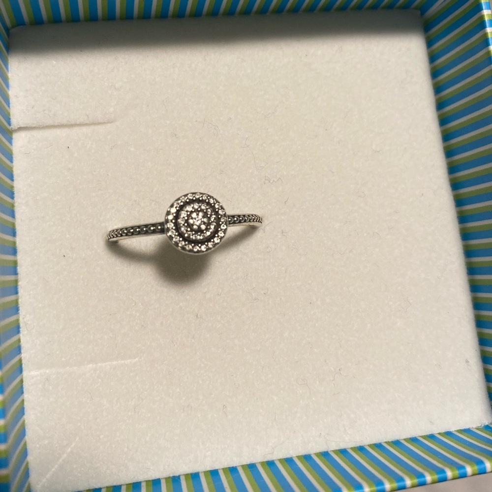 💍 Pandora Elegant Sparkle Ring- promise ring, engagement ring, statement ring